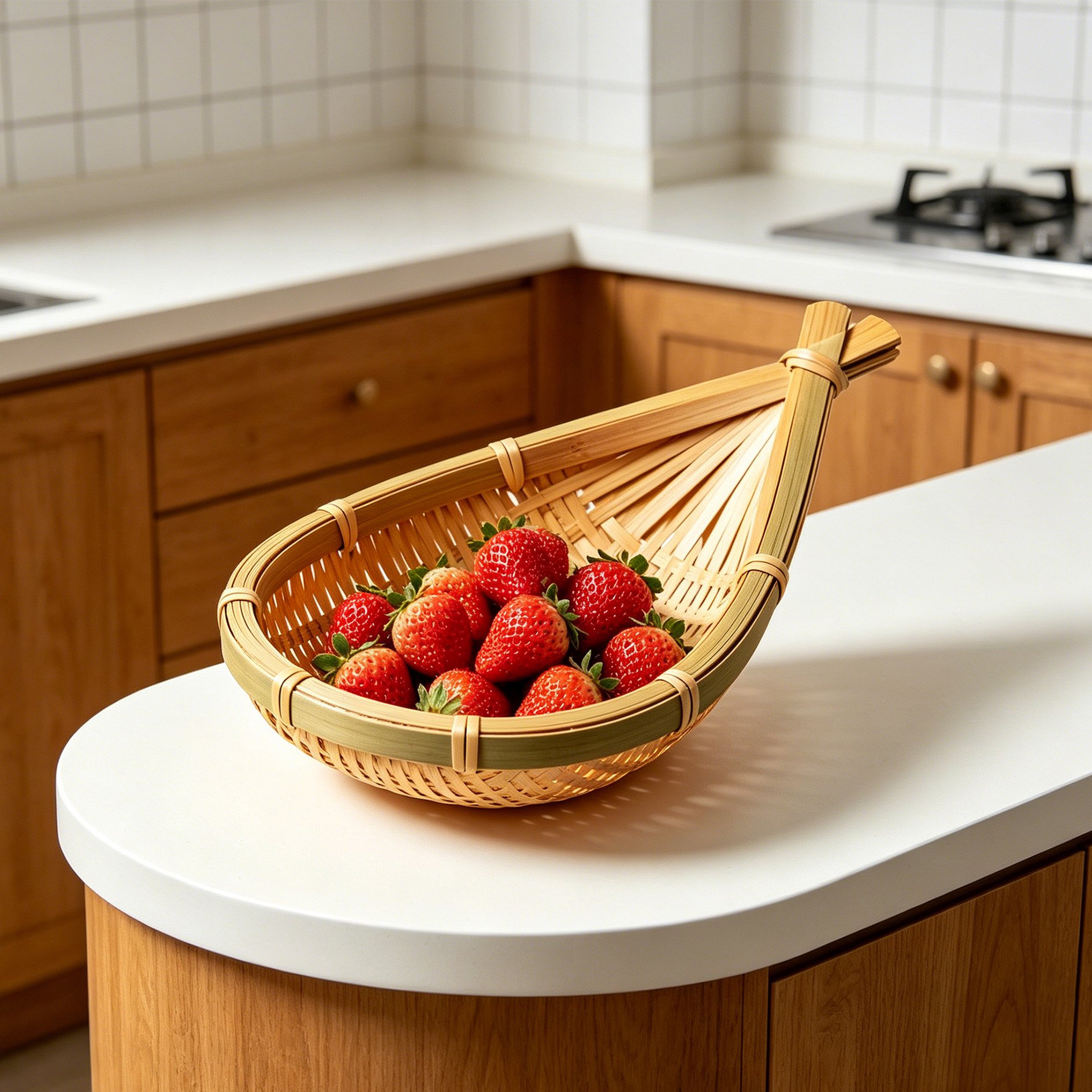 Handmade Bamboo Fruit Tray