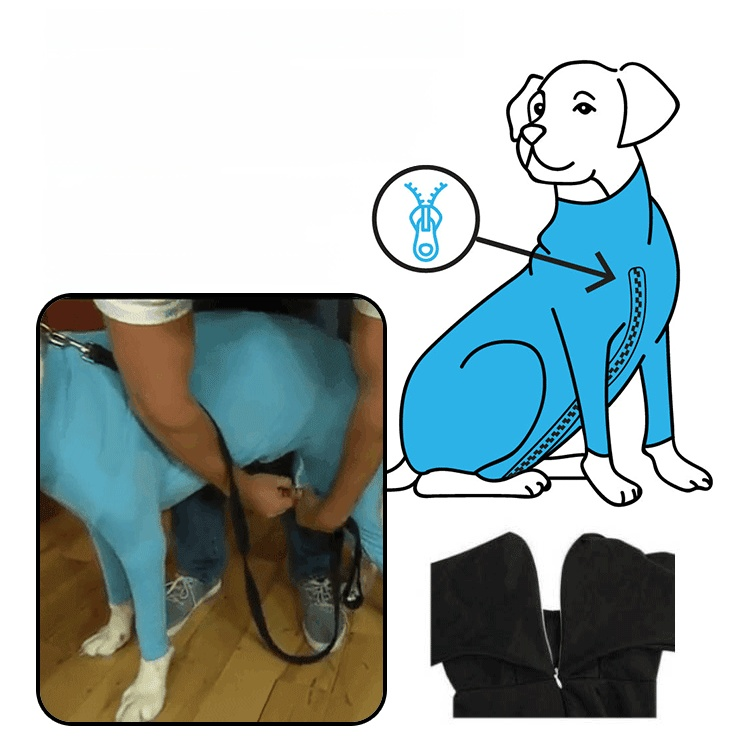 冬用防寒オールインワンペットウェア