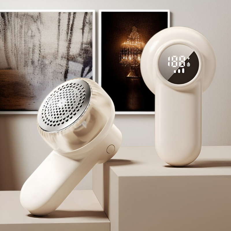 Neuer kleiner tragbarer Haarballenschneider, wiederaufladbarer Haarballenschneider mit Digitalanzeig