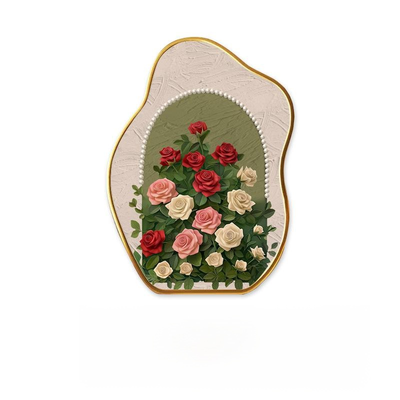 ロマンチックなパールローズ工芸品