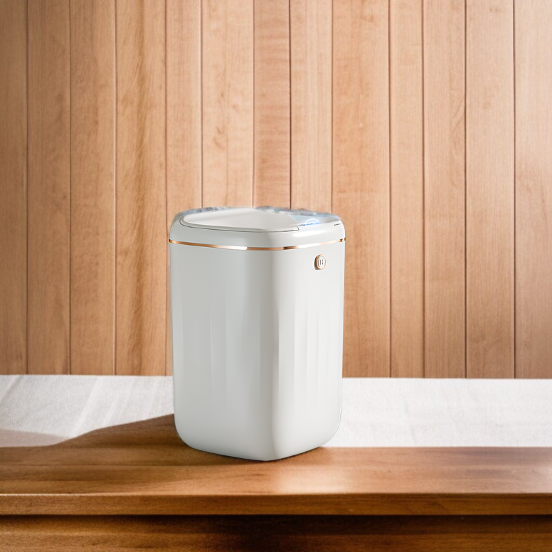 Leichter, luxuriöser, intelligenter Induktions-Mülleimer, großer automatischer Mülleimer, wasserdich