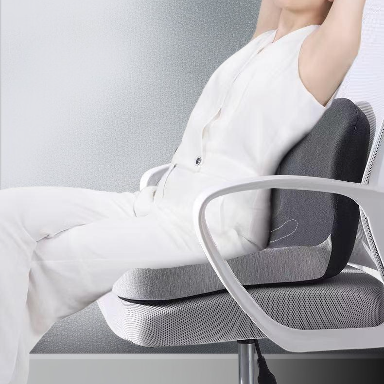 高品質メモリーフォーム座布団のディテール