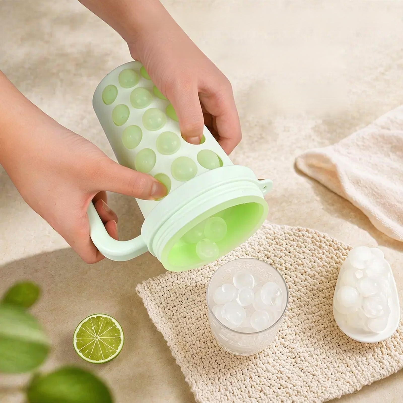 Carafe à glaçons en silicone alimentaire