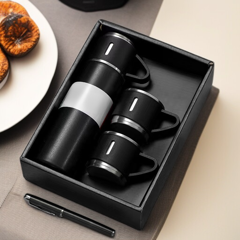 Stainless Steel Thermos Cup with Smart Temperature Indicator