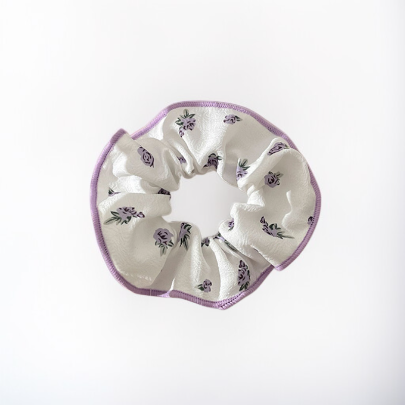 髮飾配件復古法式髮圈近拍