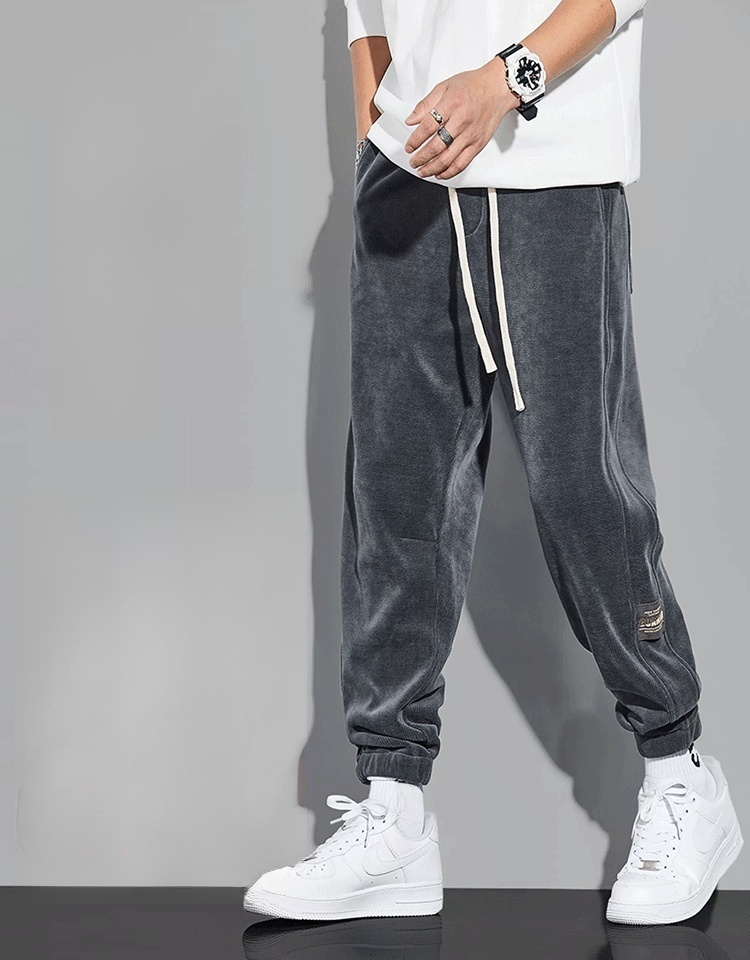 스트레치 코듀로이 팬츠(뒤 기모/기모 없음)