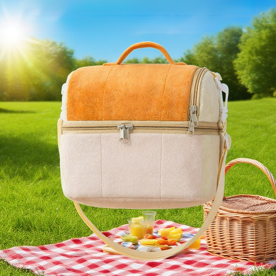 Doppelschichtige verdickte isolierte Handtasche