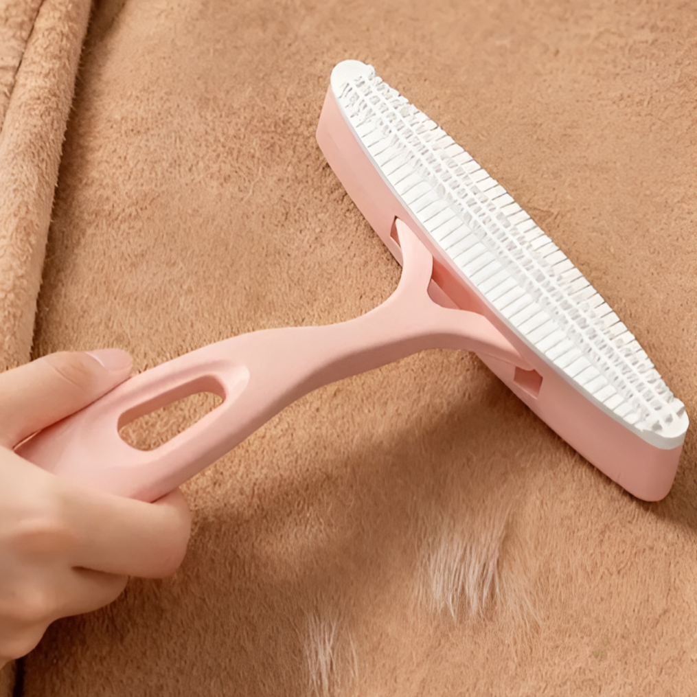 Rasoir anti-bouloche double face pour vêtements en laine et poils de chat