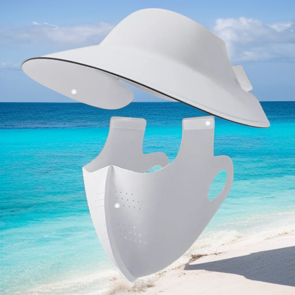 接触冷感アイスシルクフルフェイスUVカットマスク