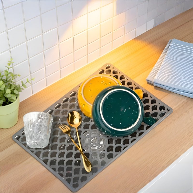 Küchenspülbeckenmatte aus Silikon