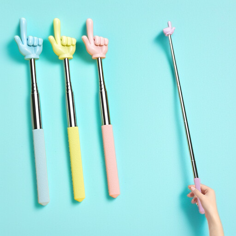 Einziehbares Lesen mit dem kleinen Finger