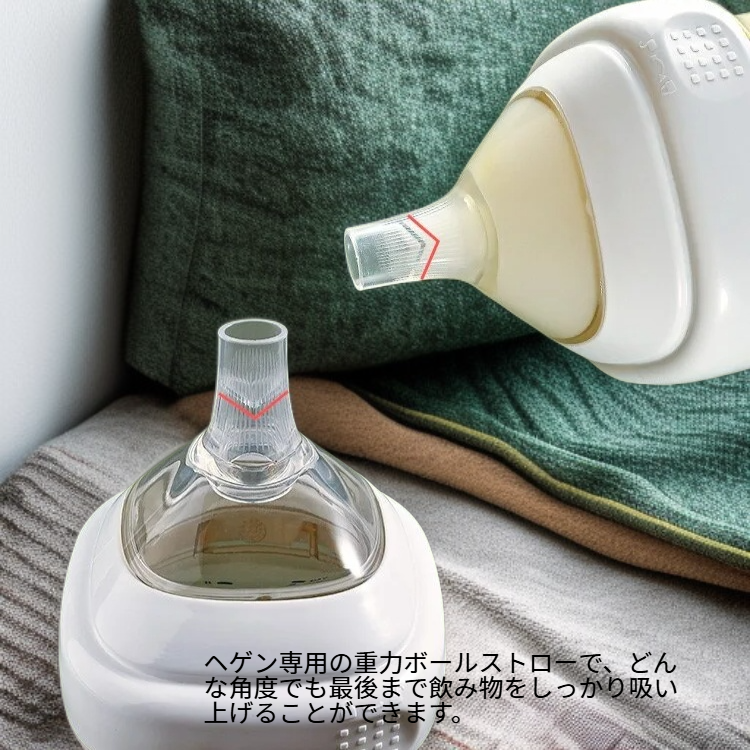 ヘゲン用重力ボールストロー＆飲み口・スパウトカップアクセサリー