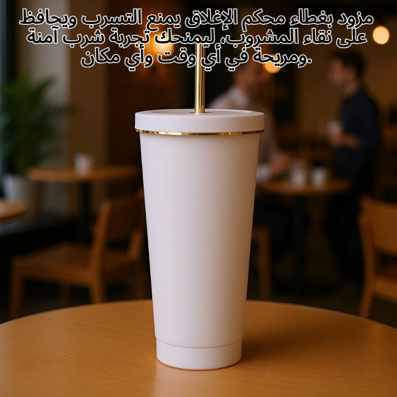 تفاصيل كوب حراري مقاوم للصدأ مزدوج الجدار