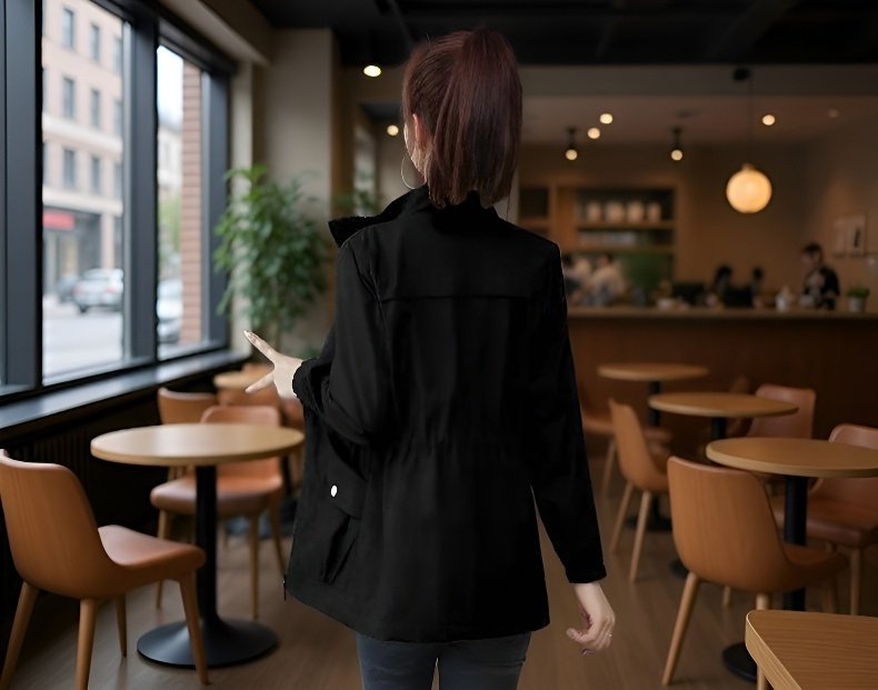 스타일리시한 데일리 자켓 착장 이미지