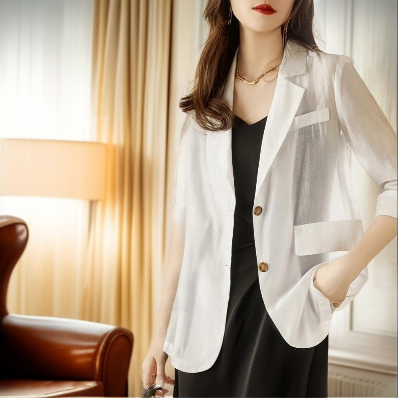 봄걷기 자외선 차단 코트 여성 얇은 자외선 차단 상의 봄여름 자외선 차단 크림 패션 무드 코트