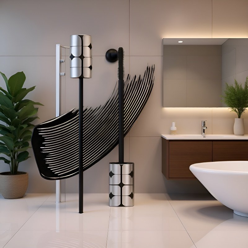 속눈썹을 풍성하게 연출한 사용 전후 비교