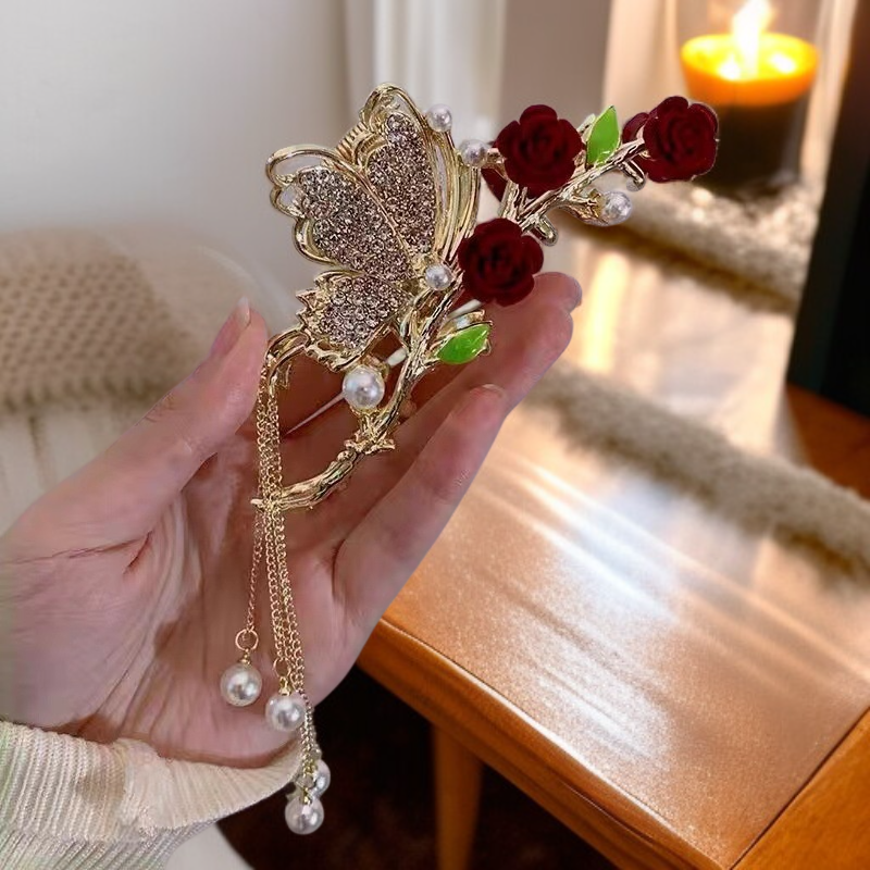 バタフライタッセルシャーククリップ