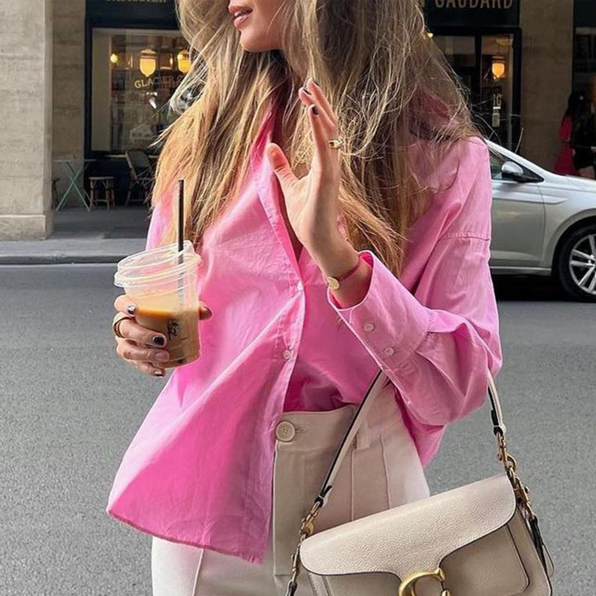 ゆったりデザインカーディガントップス