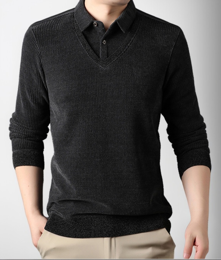 트렌디한 남성 겨울 패션 스웨터