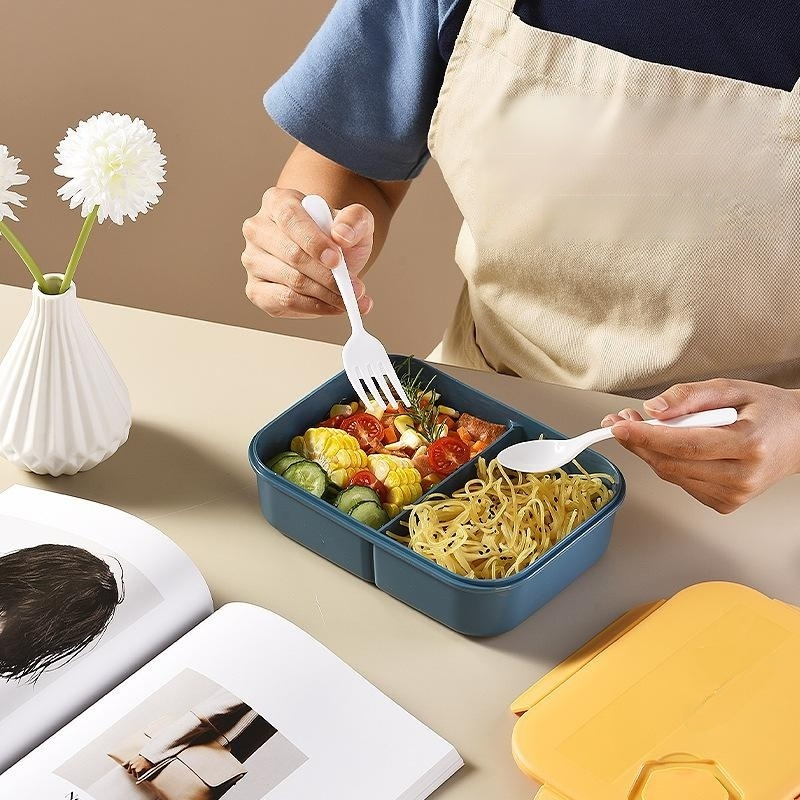 Microwave-safe sealed plastic lunch box