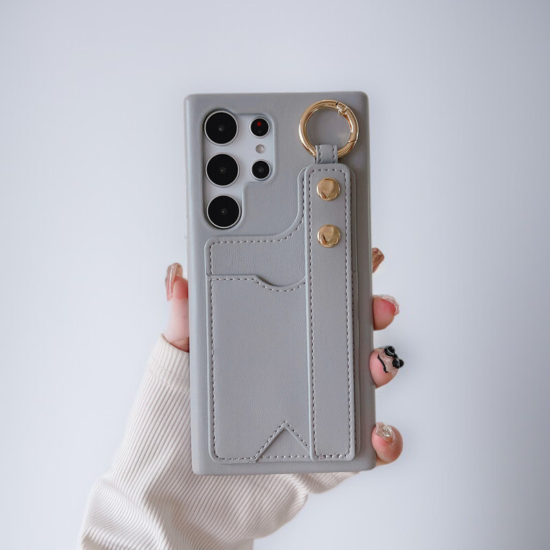 삼성 케이스 삼성 맥스 케이스 양가죽 카드 케이스 거치대 손목 밴드 적용 아이폰 맥스 케이스