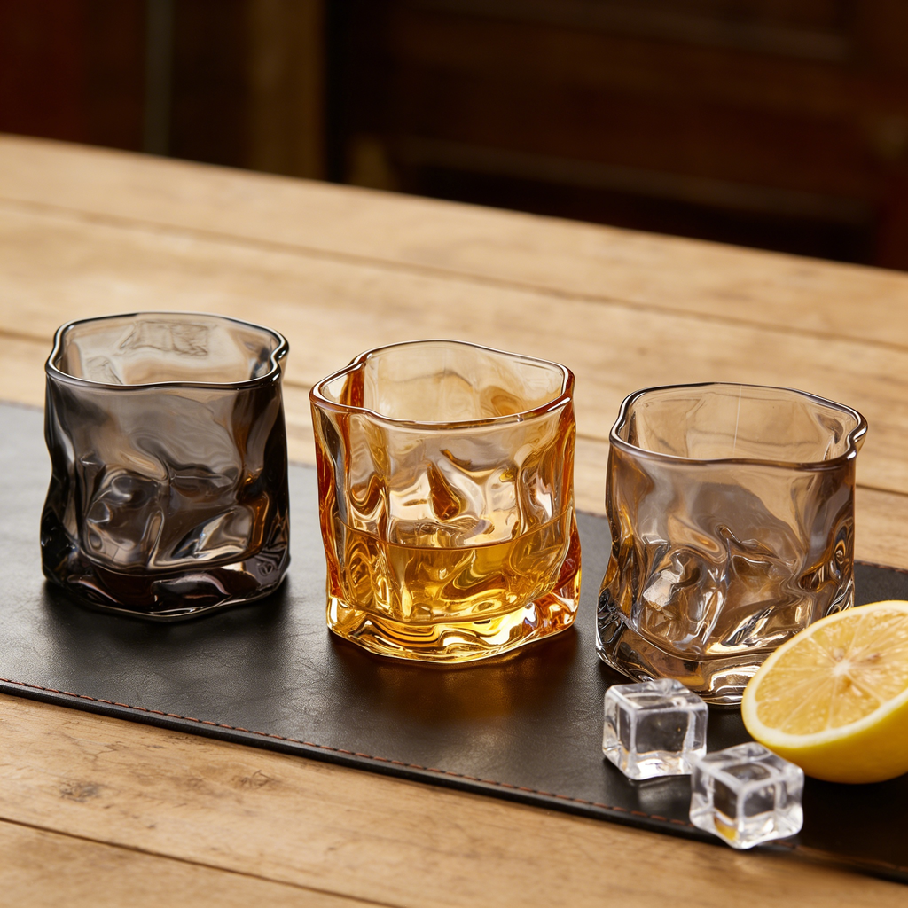 Glass twist cup