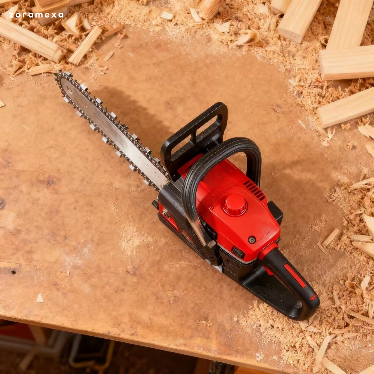 고출력 리튬 배터리와 대용량을 탑재한 가정용 소형 휴대용 전기톱