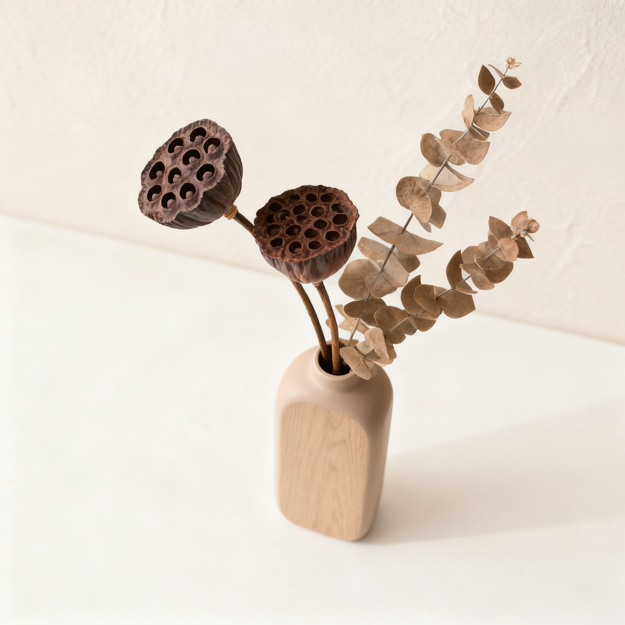 건조 연꽃 열매 꽃 장식 세트 (3개입)