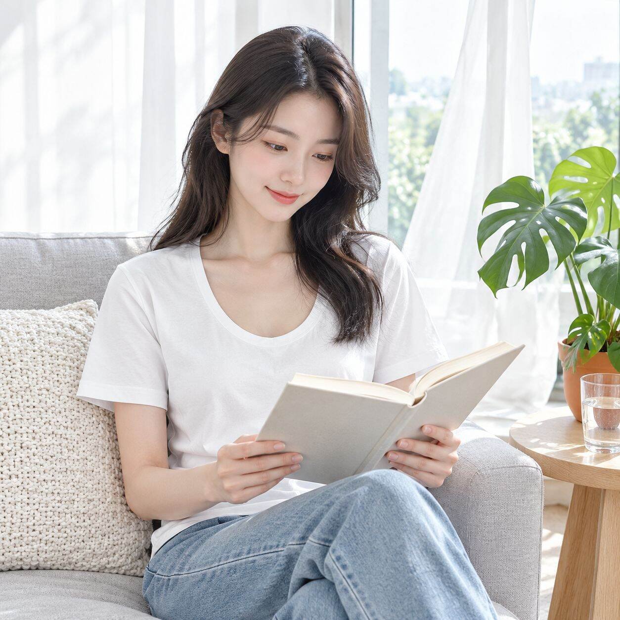 26SS U넥 컴포트 티셔츠