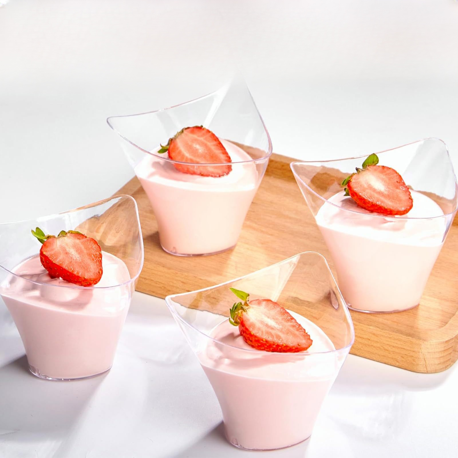 免洗透明慕斯盃