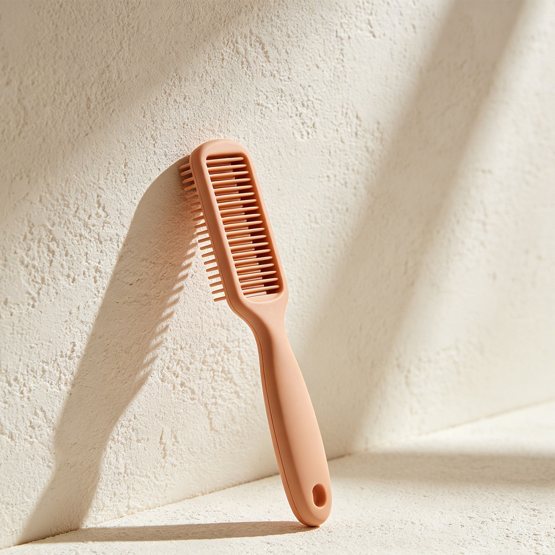 Home hair smoothing comb