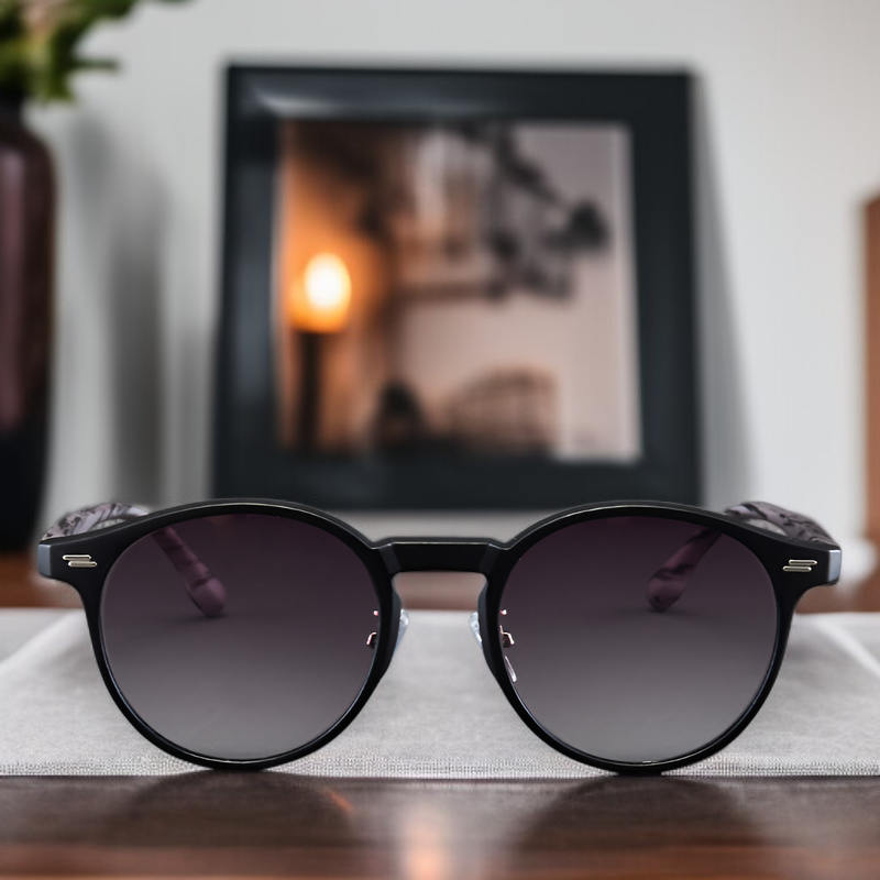 Gafas de sol y lupa 2 en 1 Eterlens | Protección contra luz azul | Diseño vintage y único