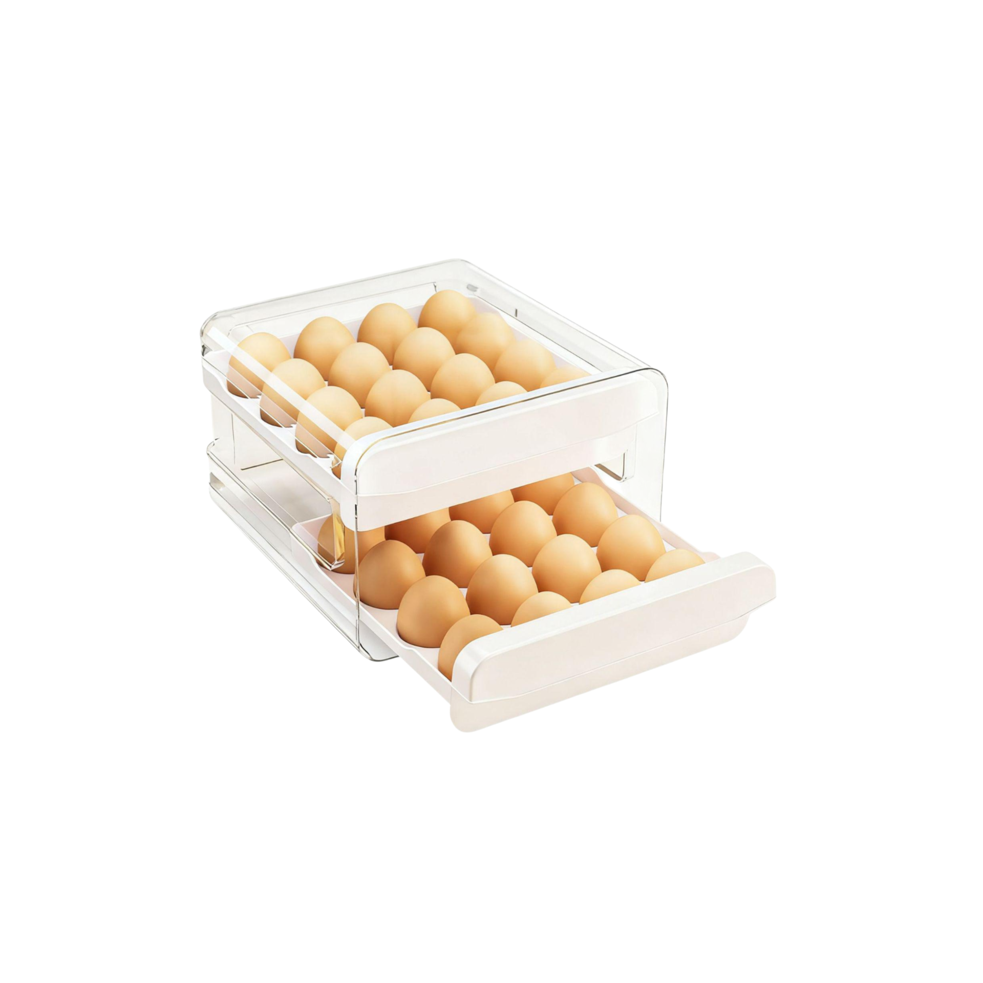 Egg storage box drawer style