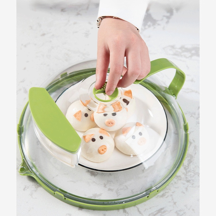 Microwave Anti-Dry Water Injection Splatter Cover