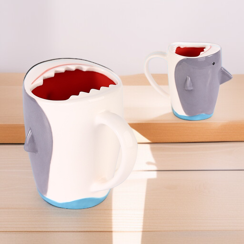 鯊魚陶瓷馬克杯