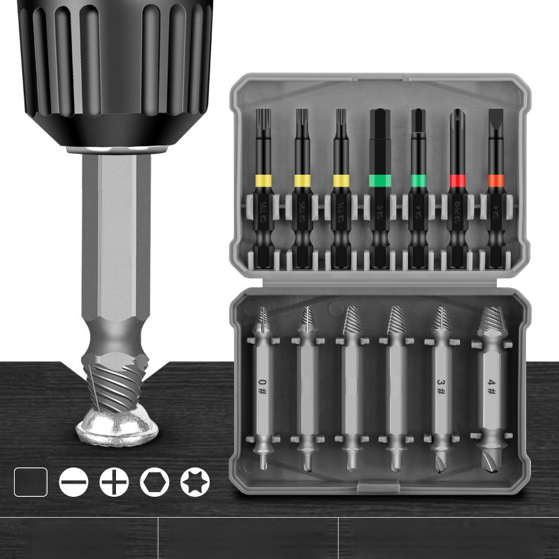 Multi functional screw extractor