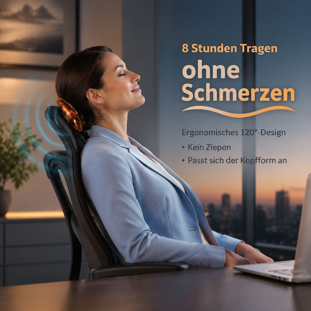 Französisch inspirierte ovale Haarspange aus künstlichem Acetat, mit Federklammer