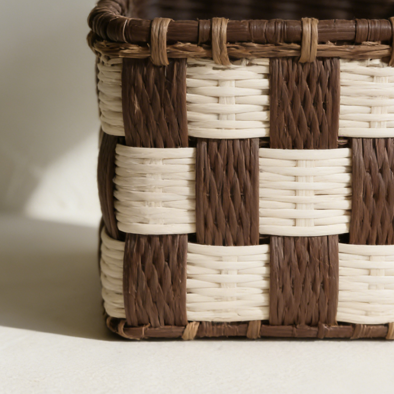 バスルーム用ランドリーバスケット2点セットの全体写真