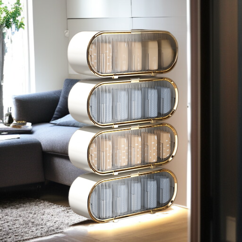 다기능 벽걸이 속옷 양말 수납함 옷장 칸막이 정리함