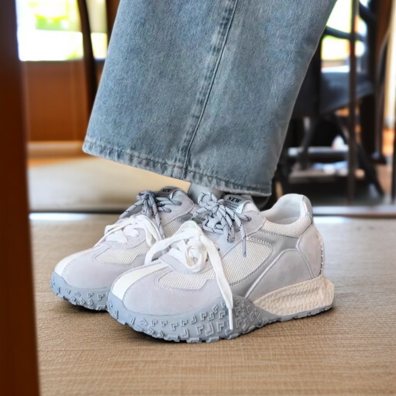身長を高く見せる小さなスポーツシューズ Dexun レディースシューズ 2025 春夏新作 スポーツシューズ 厚底カジュアルシューズ レディース フォレストガンプシューズ