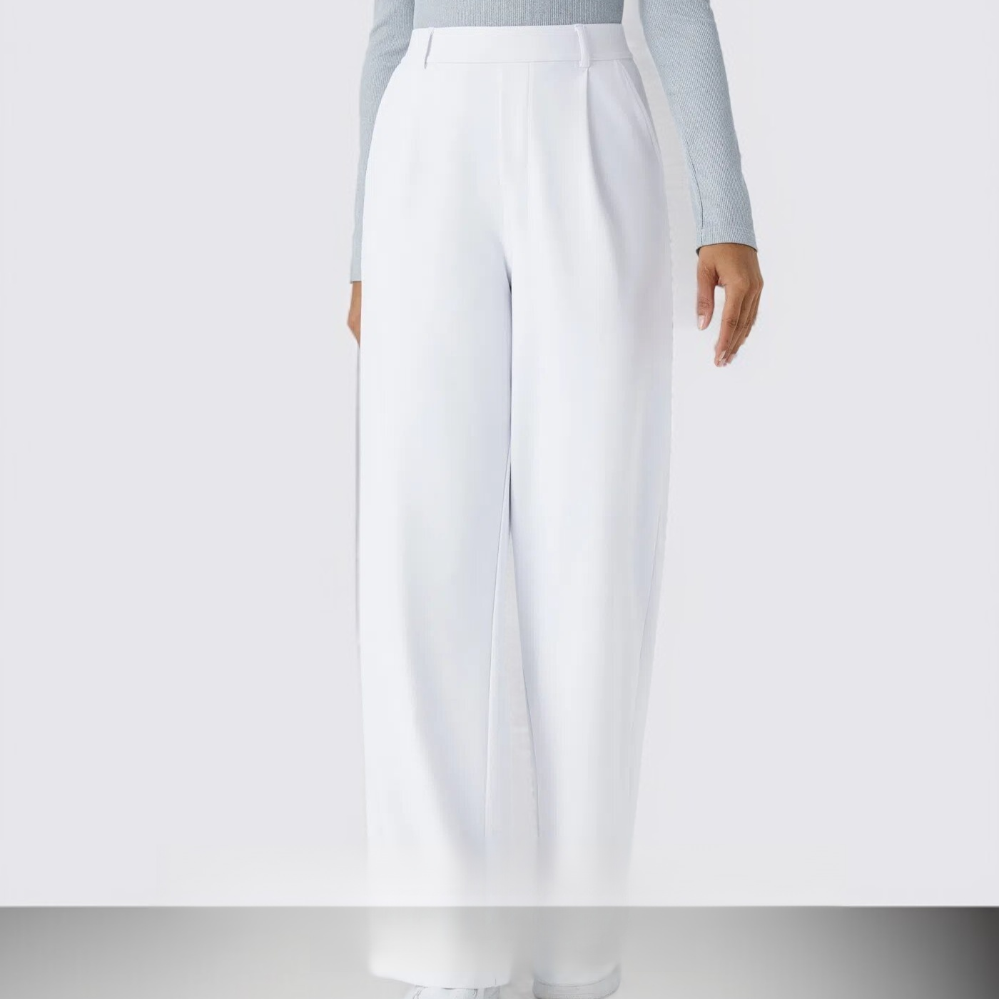 カジュアルポケットルーズスリムストレートパンツ