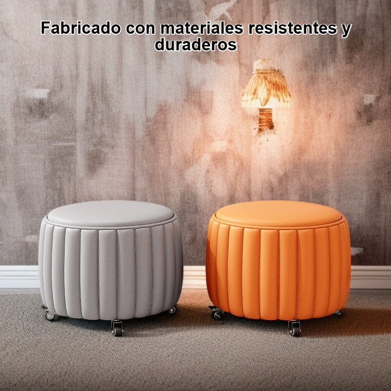 Taburete con ruedas para el hogar