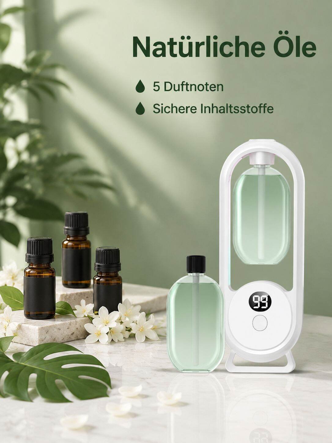 Hotel Duftspender, Automatischer Lufterfrischer, Geruchsentferner, Langanhaltender Raumduft
