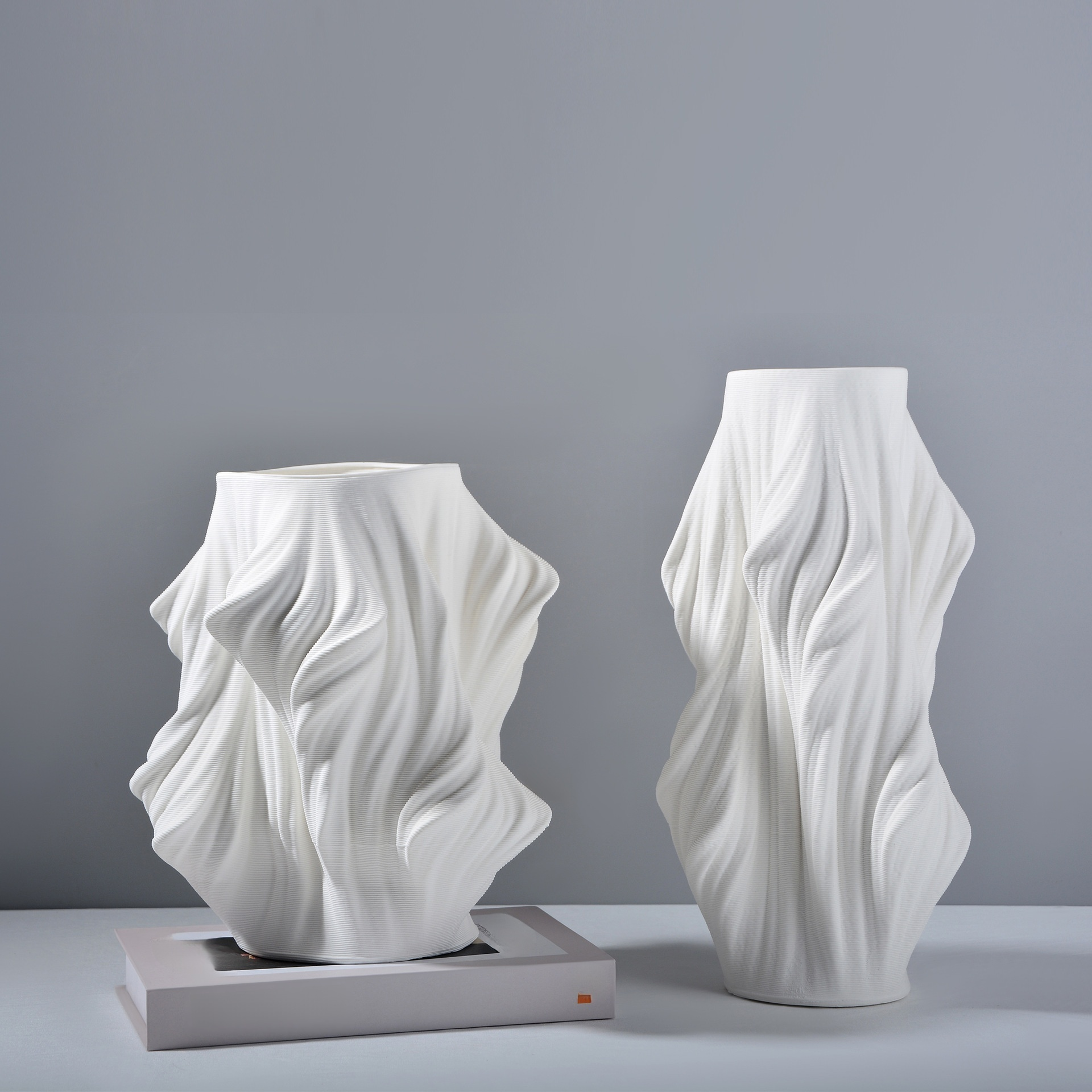 現代簡約3D陶瓷工藝品 創意裝飾擺設