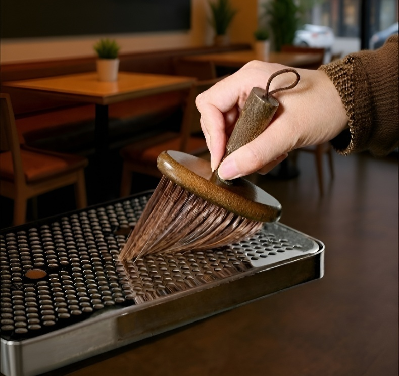 Cepillo de limpieza para café en polvo