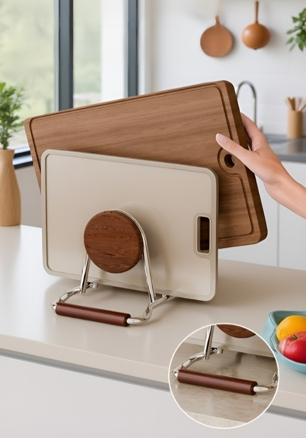 سهولة تنظيف رف ألواح التقطيع من الفولاذ المقاوم للصدأ