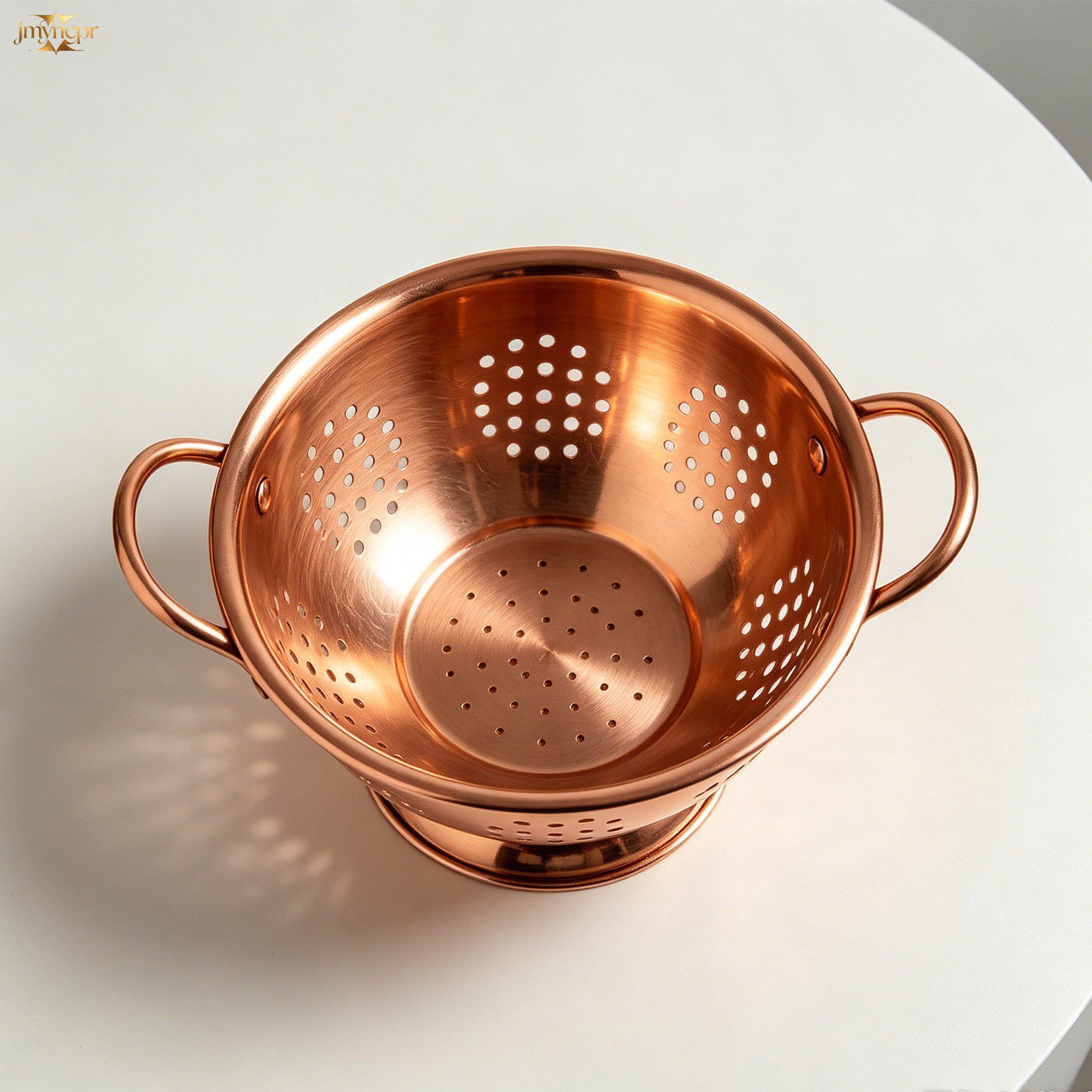 Copper drain baskets (6 pieces)