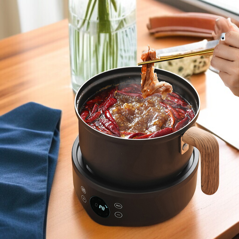 가정용 다용도 전기냄비 분리형 전기냄비 소형냄비 가정용 1인용 전기핫샤브