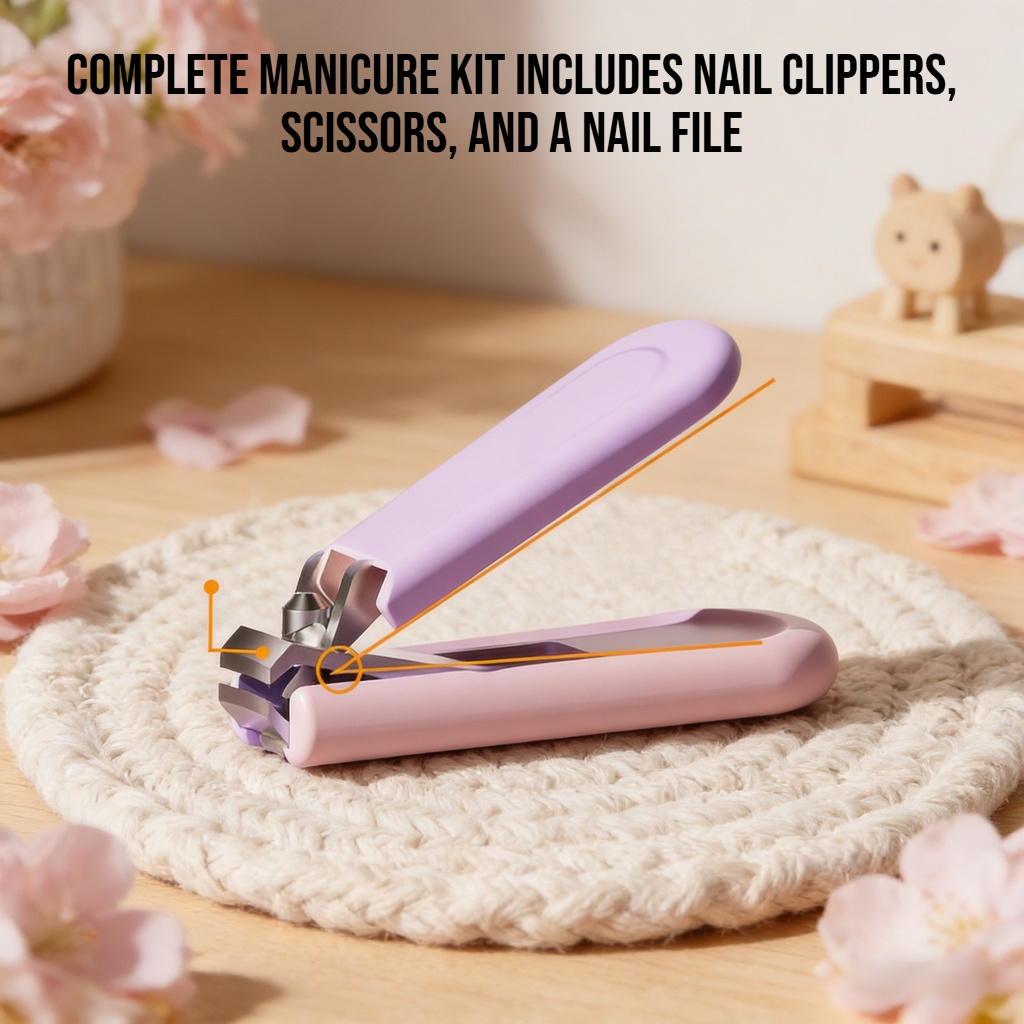 Baby nail clipper set