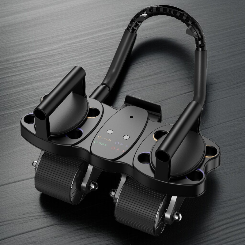 フラットサポート腹部ホイール 4輪3イン1自動リバウンドカーリングホイール